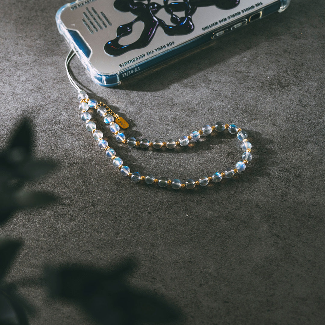 【純粹】原創水晶手機鍊(中性款)_五種水晶可選