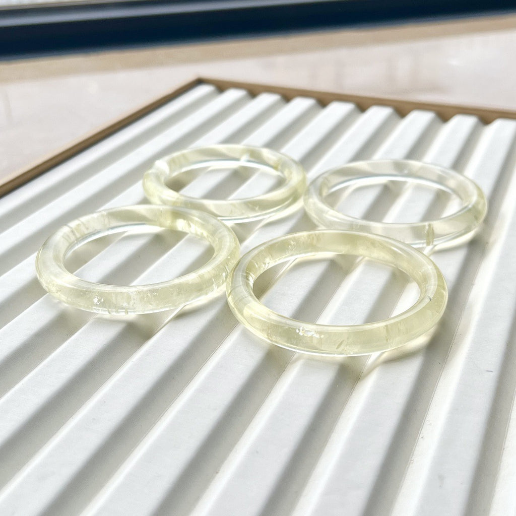 【玉鐲】天然檸檬黃水晶手鐲