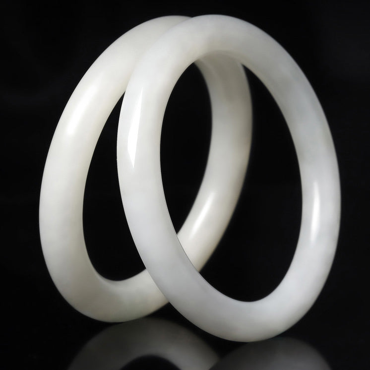 【玉鐲】天然和田玉(圓鐲/福鐲)