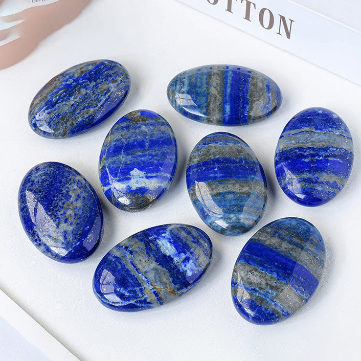 【礦藏】原礦青金石/隨身攜帶手把件(附絨布袋)