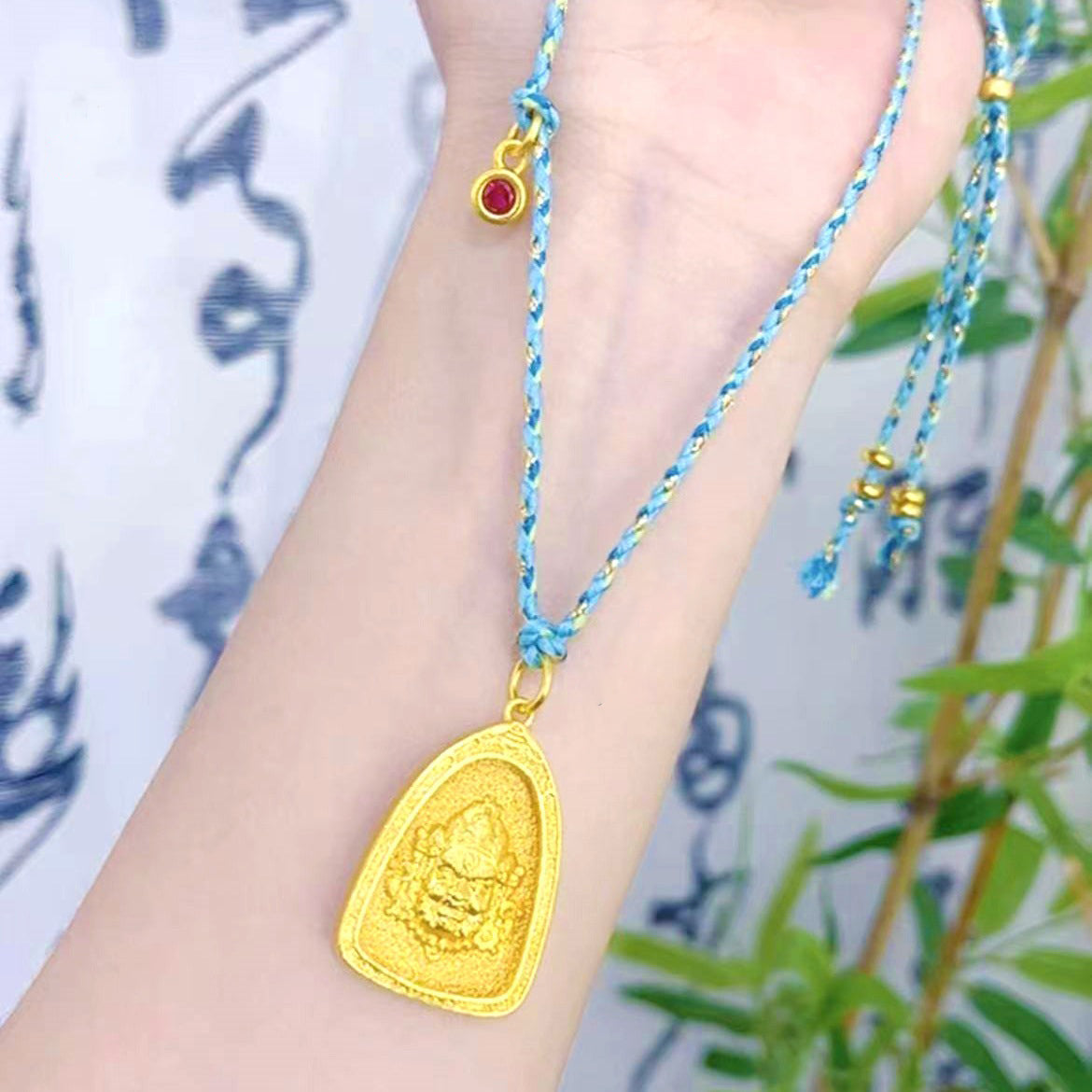 【金輝】招財/正財/偏財黃財神古法金項鍊