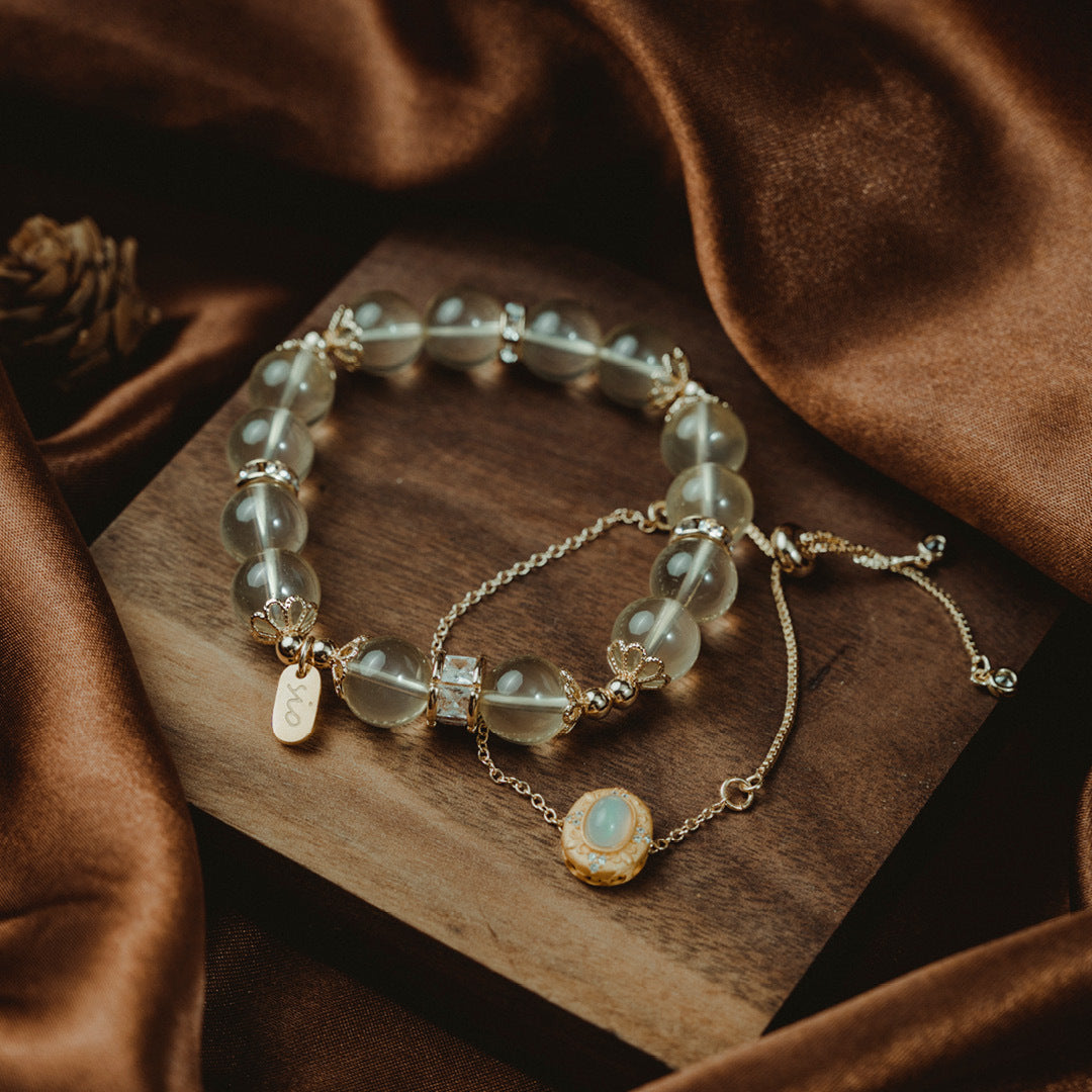 【牽心】雙鍊水晶手鍊/水晶手串-多種款式可選