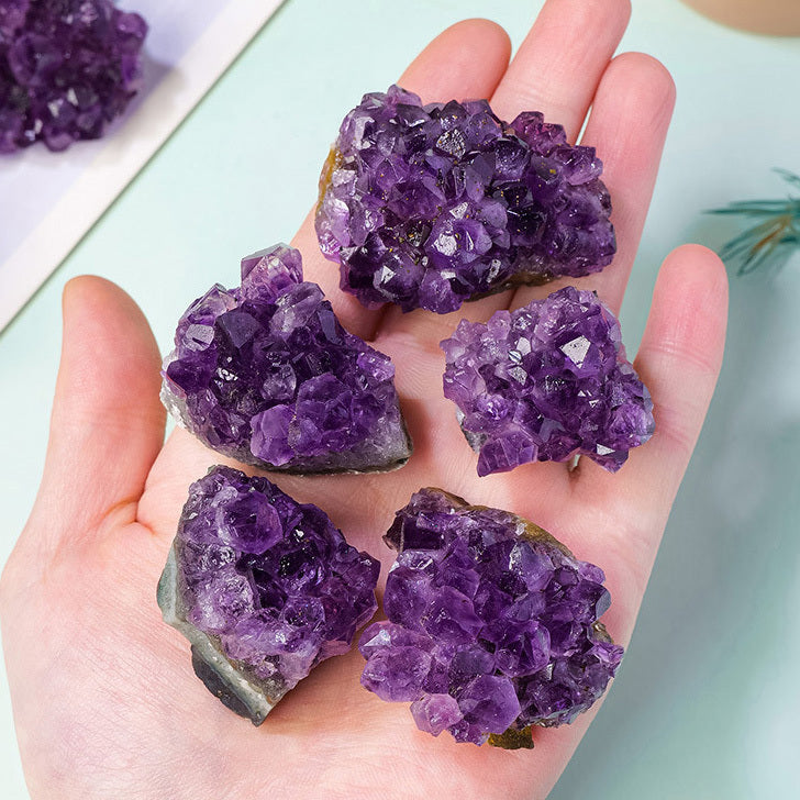 【礦藏】天然烏拉圭紫水晶塊