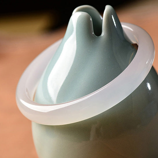 【玉鐲】白月光-白玉隨