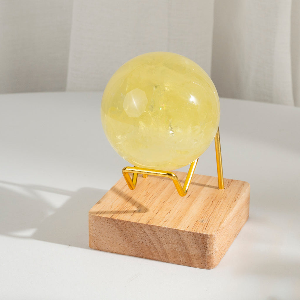 【礦藏】水晶原礦擺件-水晶球-七種水晶可選