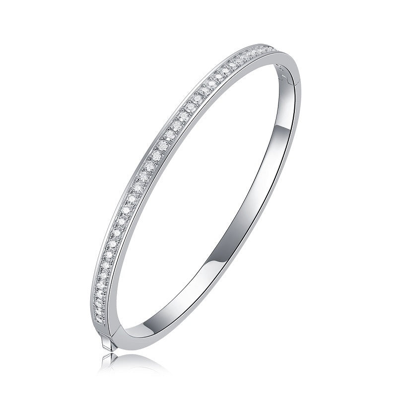 【星辰】信物-莫桑鑽手鐲(1.18ct)