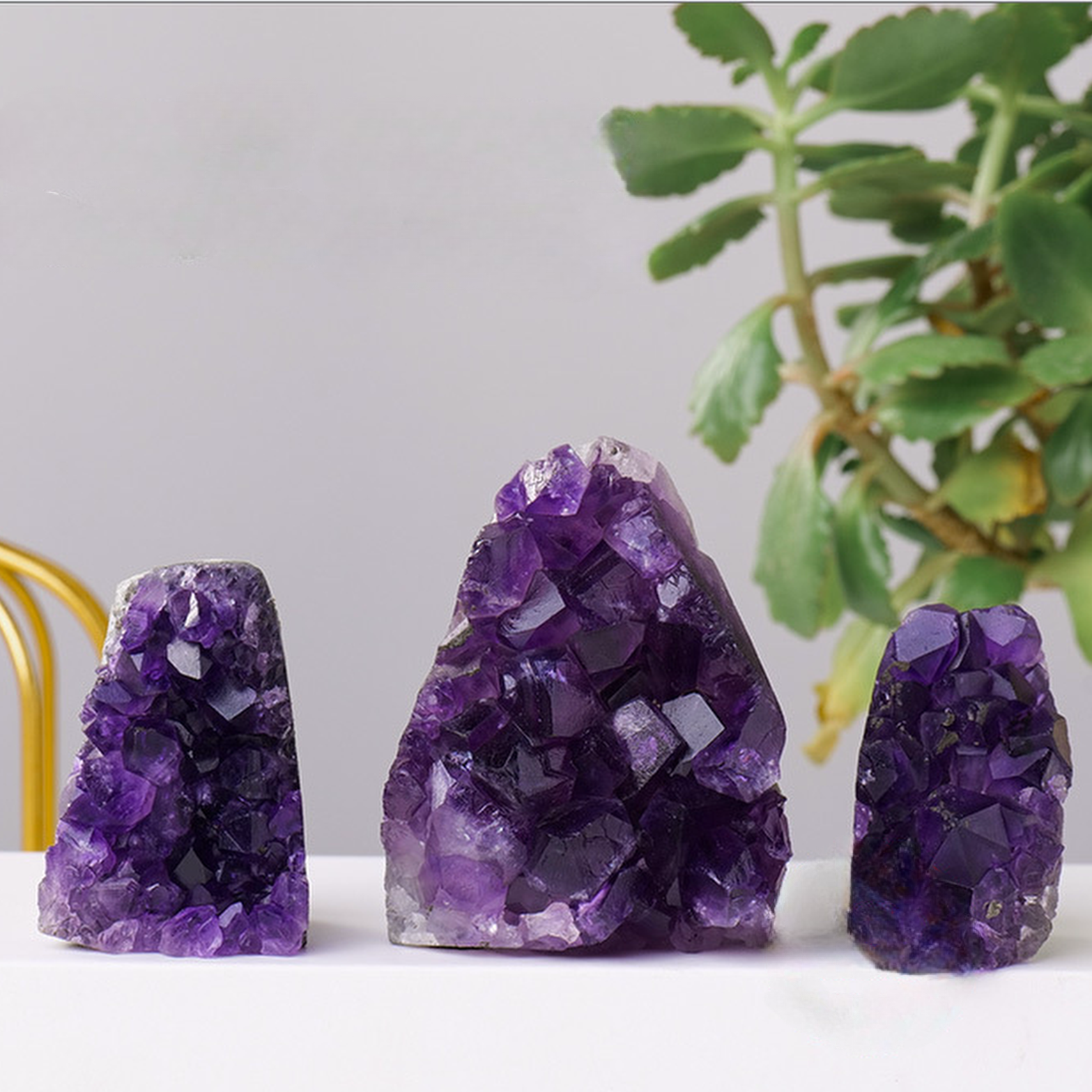 【礦藏】天然烏拉圭小紫水晶簇