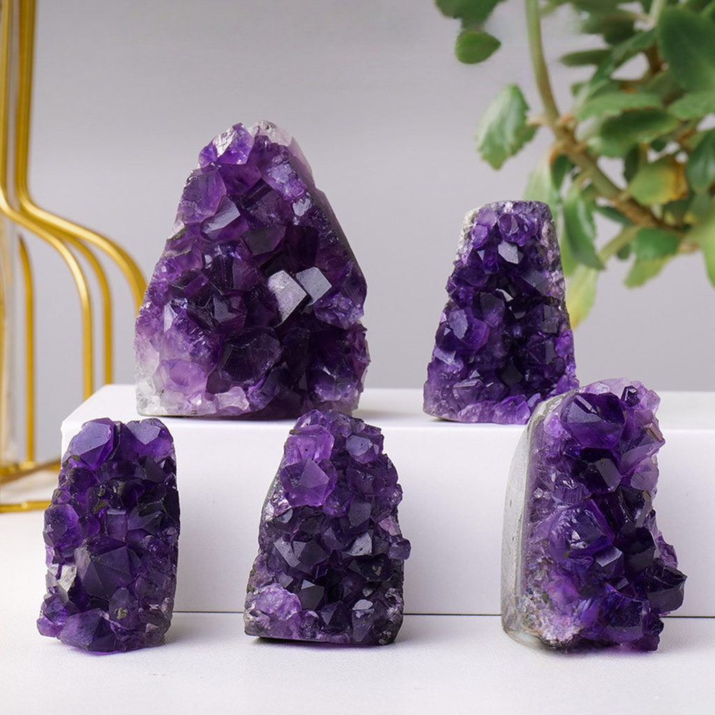 【礦藏】天然烏拉圭小紫水晶簇