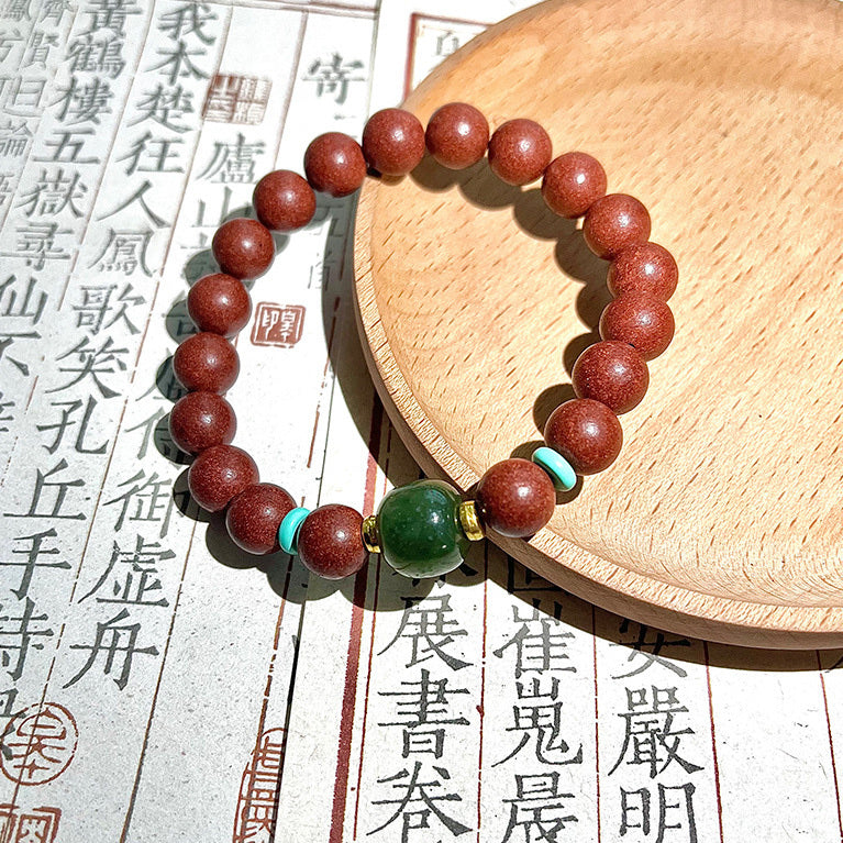 【中藥合香珠】南朝遺夢天然古法玫瑰合香手串