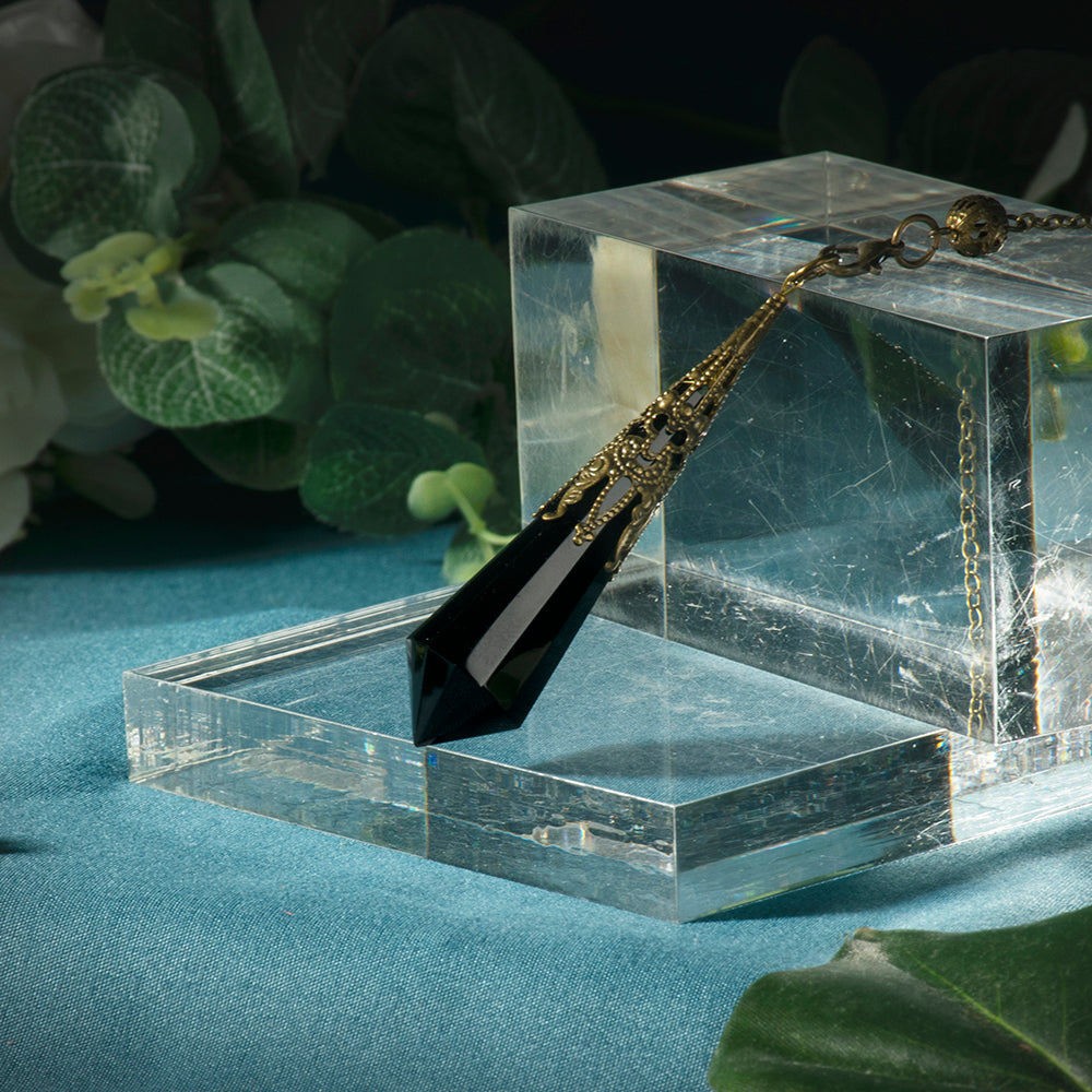 靈擺問事【水晶占卜靈擺】黑曜石靈擺