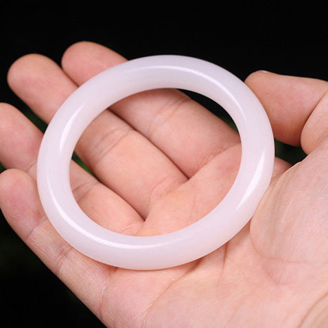 【玉鐲】新疆白玉-崑崙山金絲玉(圓鐲、福鐲)