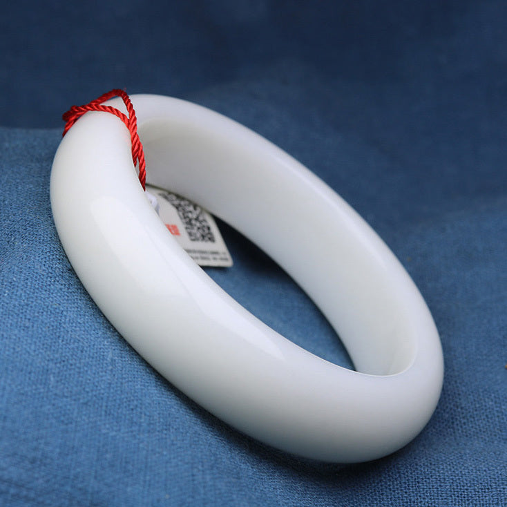 【玉鐲】天然和田玉(圓鐲/福鐲)