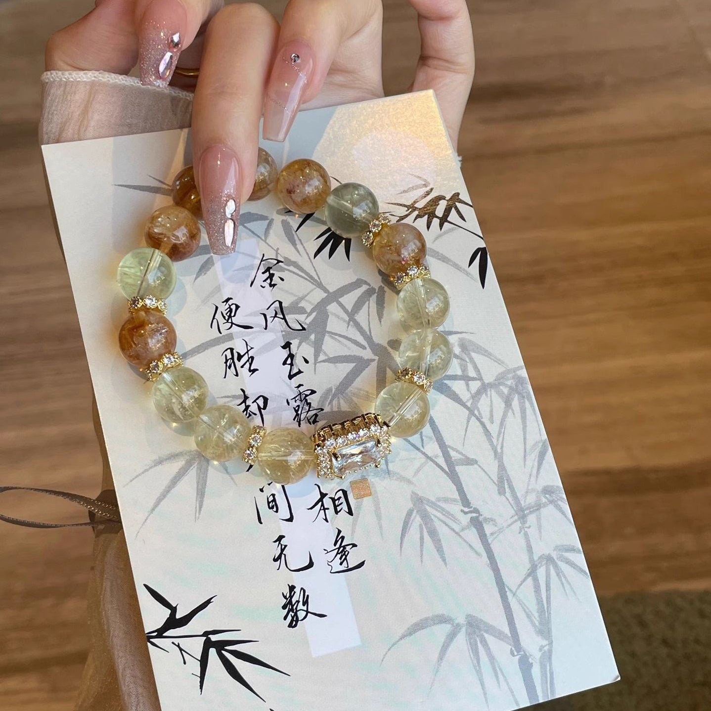 【金曜轉運】阿賽特黃水晶×檸檬黃水晶招財手鍊