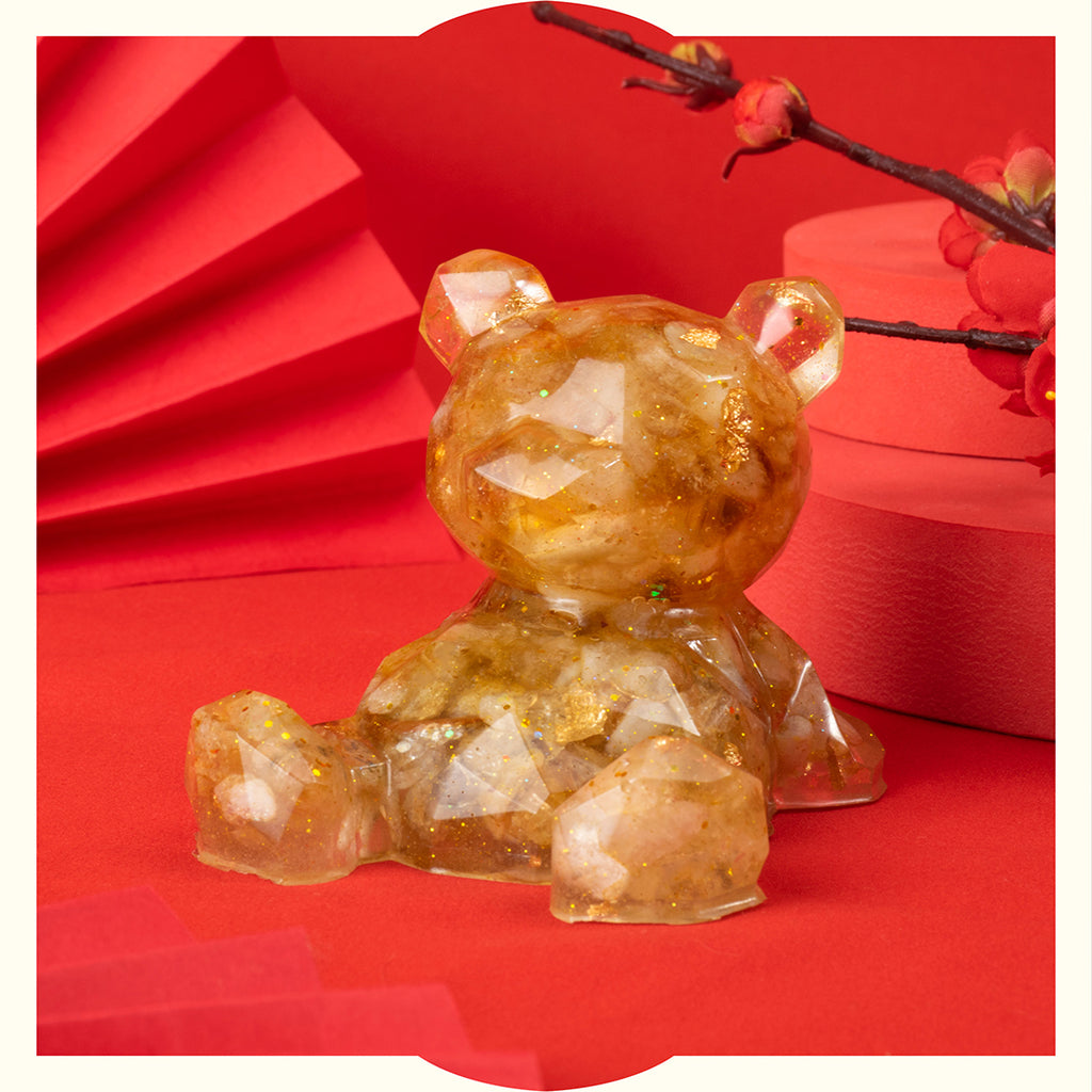 許願萌寵【晶石能量萌寵】黃水晶萌寵