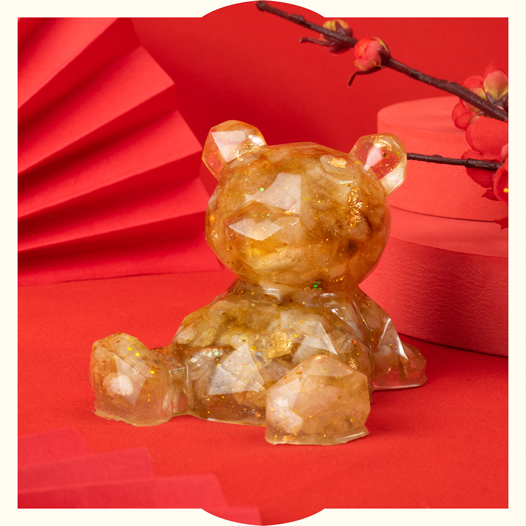 許願萌寵【晶石能量萌寵】黃水晶萌寵