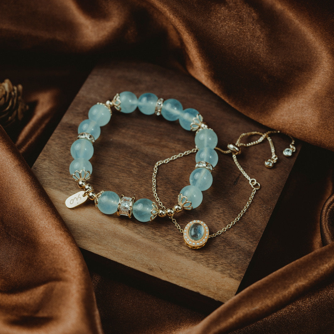 【牽心】雙鍊水晶手鍊/水晶手串-多種款式可選