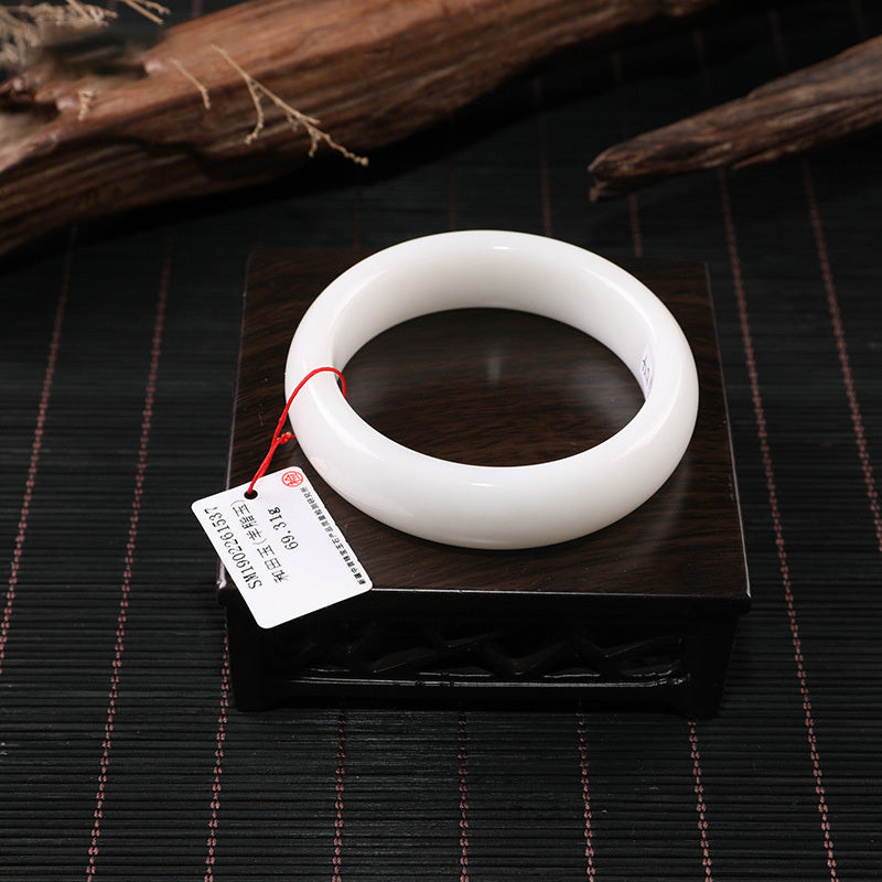 【玉鐲】天然和田玉(圓鐲/福鐲)