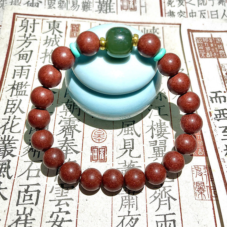 【中藥合香珠】南朝遺夢天然古法玫瑰合香手串