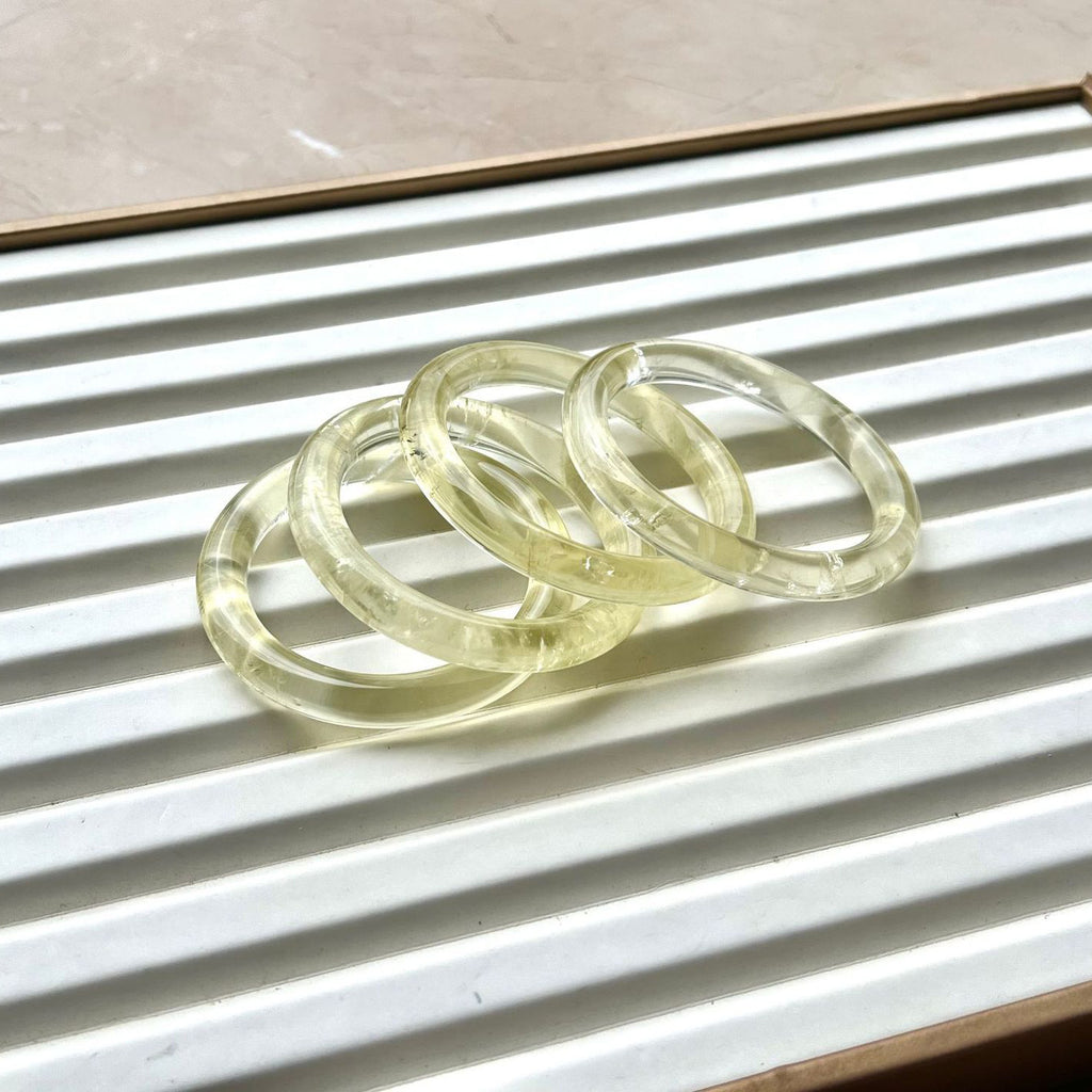 【玉鐲】天然檸檬黃水晶手鐲