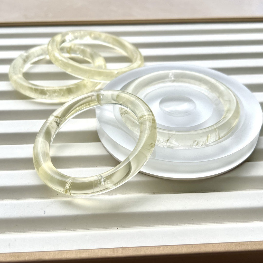 【玉鐲】天然檸檬黃水晶手鐲