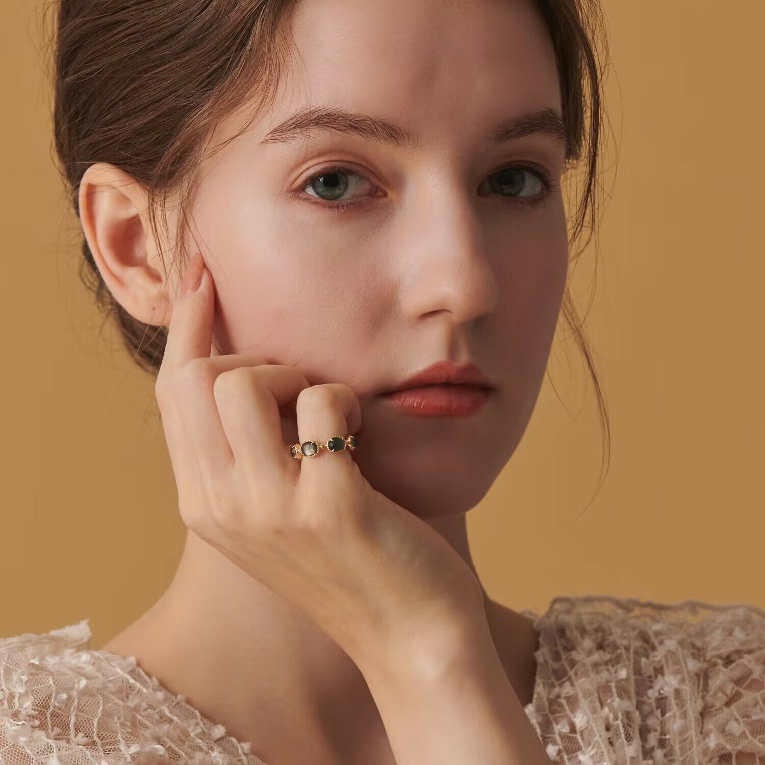 【輕奢】華麗圈舞-14K金+925純銀、鮑魚貝