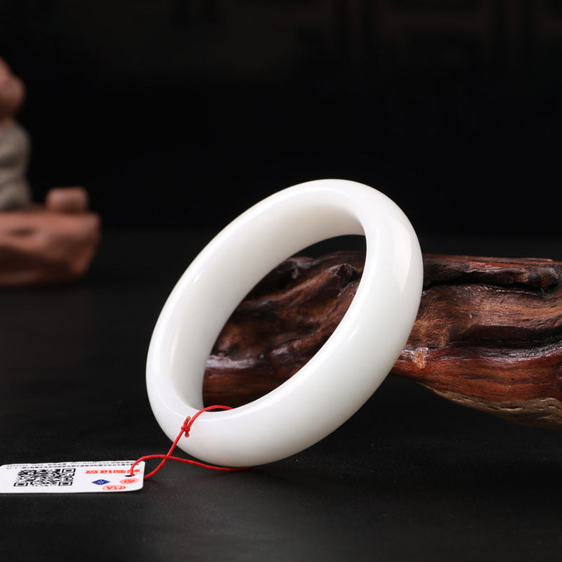 【玉鐲】天然和田玉(圓鐲/福鐲)