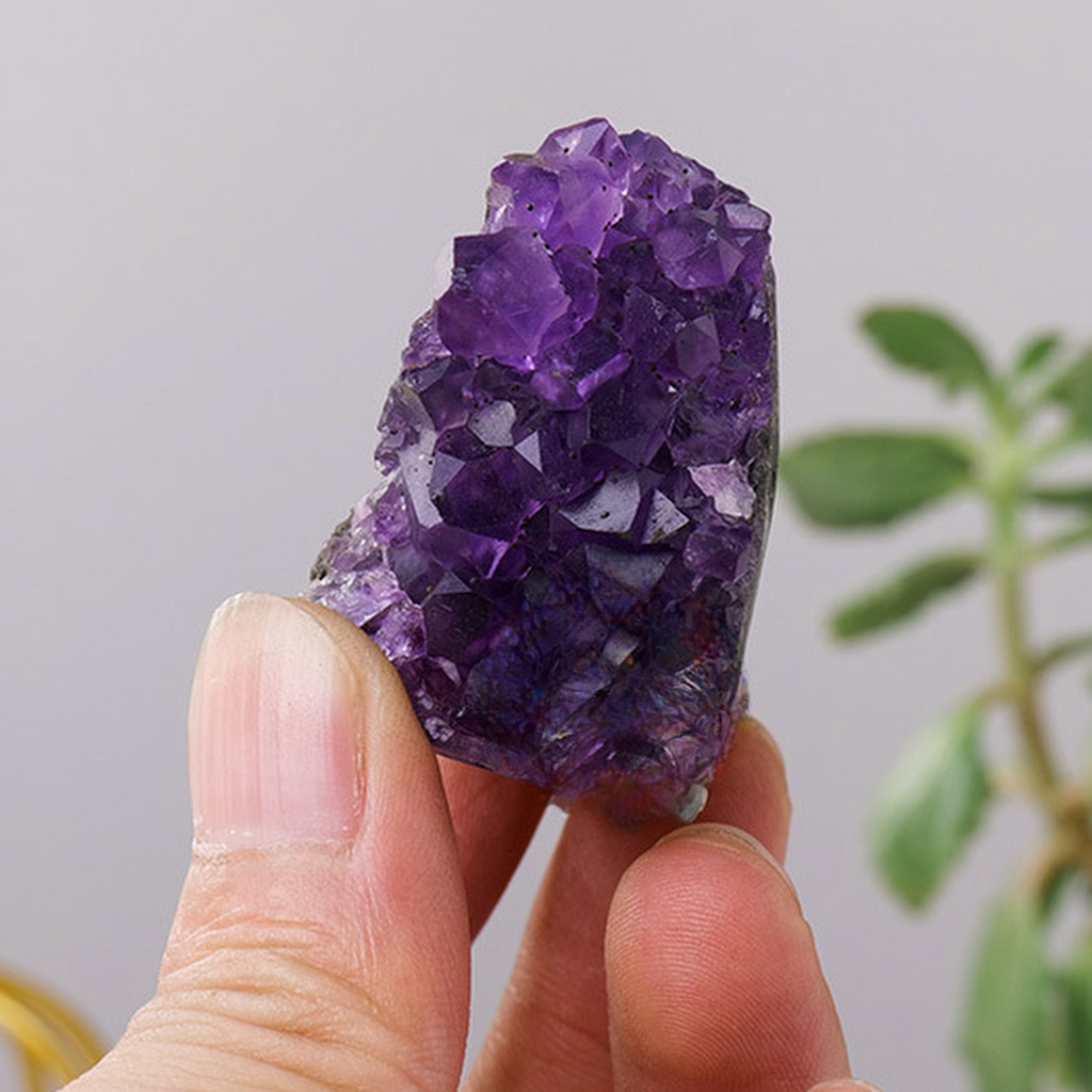 【礦藏】天然烏拉圭小紫水晶簇