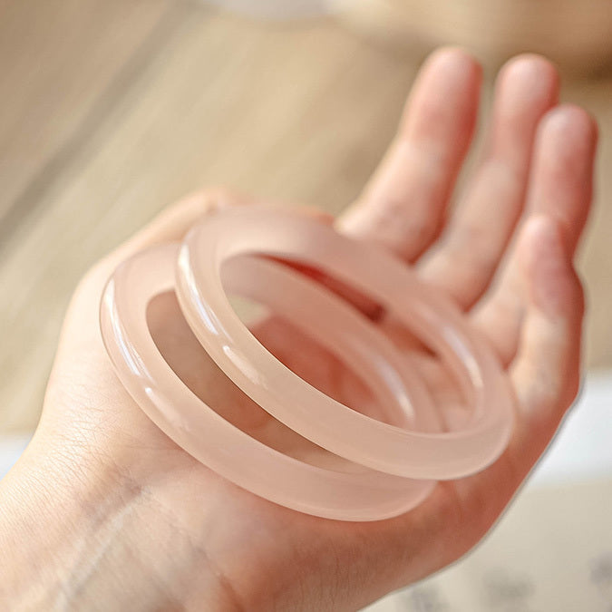 【玉鐲】少女西柚粉(阿富汗玉)