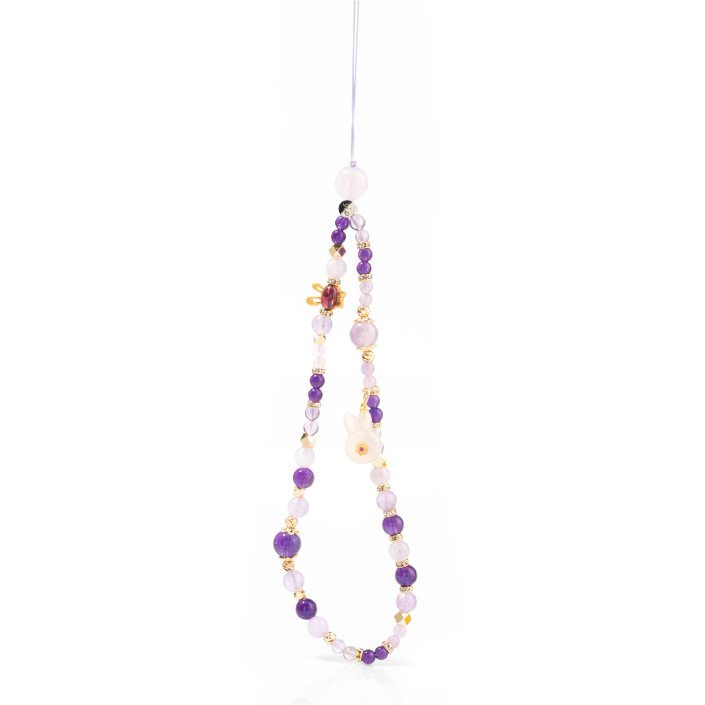 【玉兔迎春】手機鍊 共四款可選