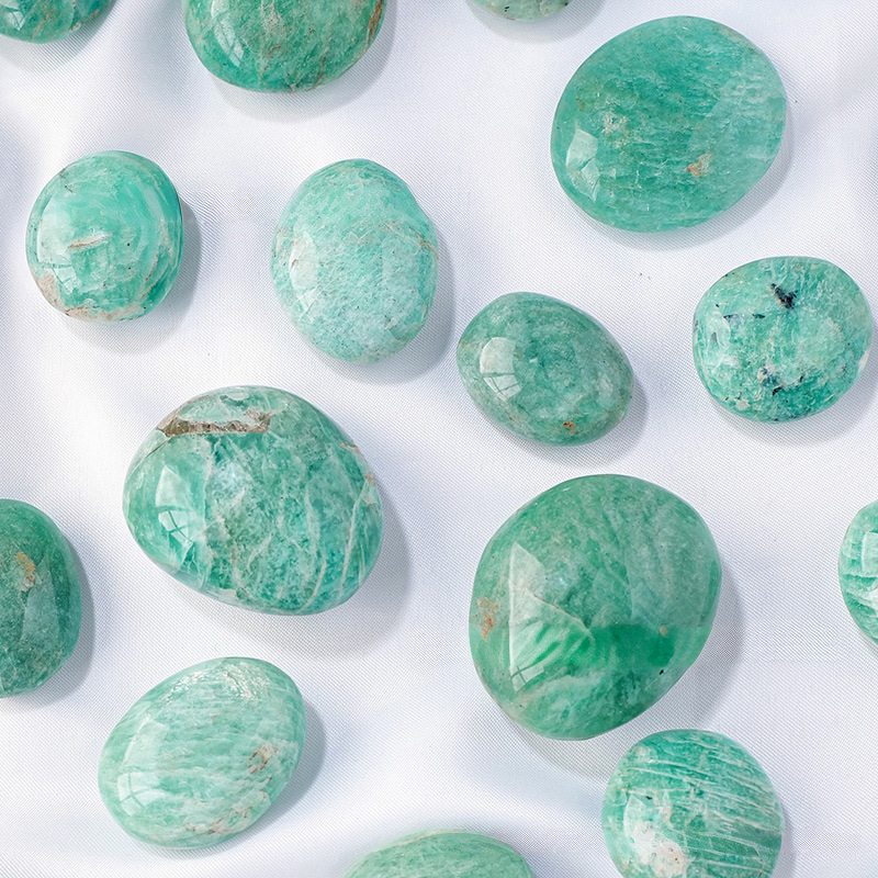 【礦藏】原礦天河石/隨身攜帶手把件(附絨布袋)