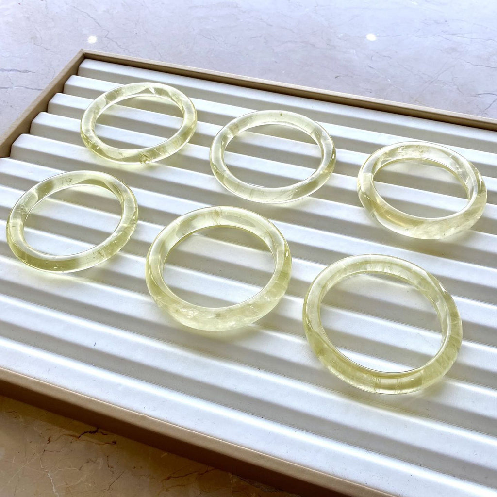 【玉鐲】天然檸檬黃水晶手鐲