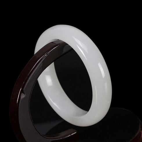 【玉鐲】新疆白玉-崑崙山金絲玉(圓鐲、福鐲)