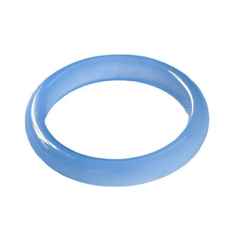 【玉鐲】土耳其藍色瑪瑙手鐲