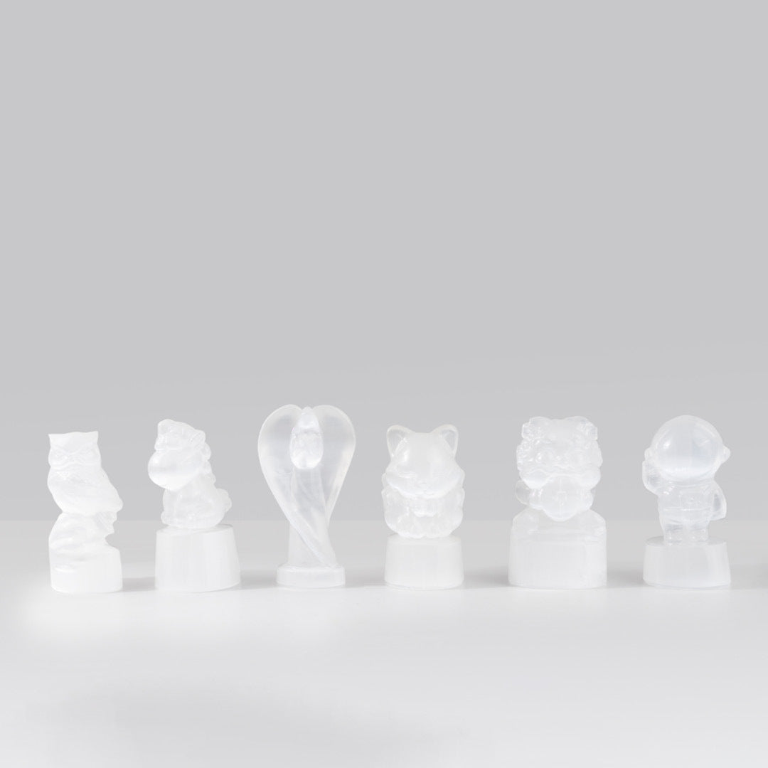 【透石膏系列】能量萌寵(透石膏擺件-六款)