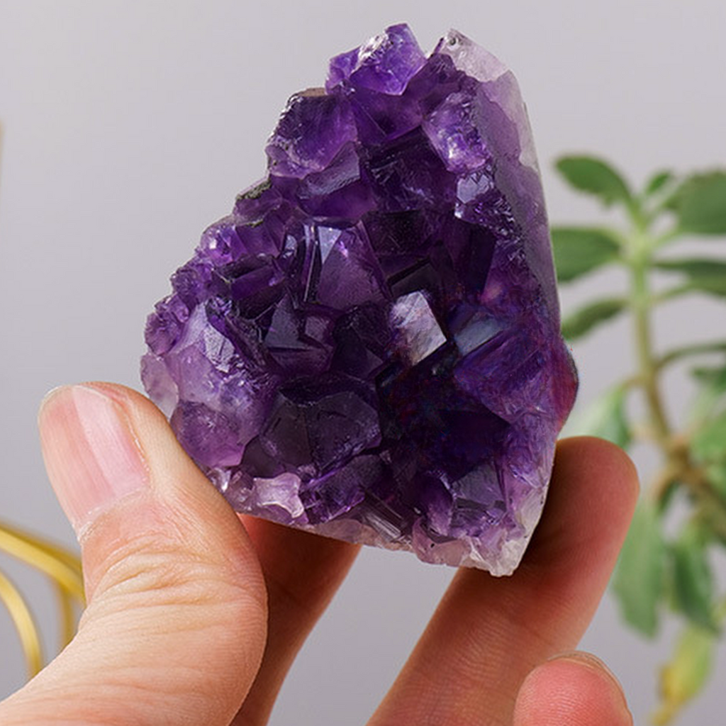 【礦藏】天然烏拉圭小紫水晶簇