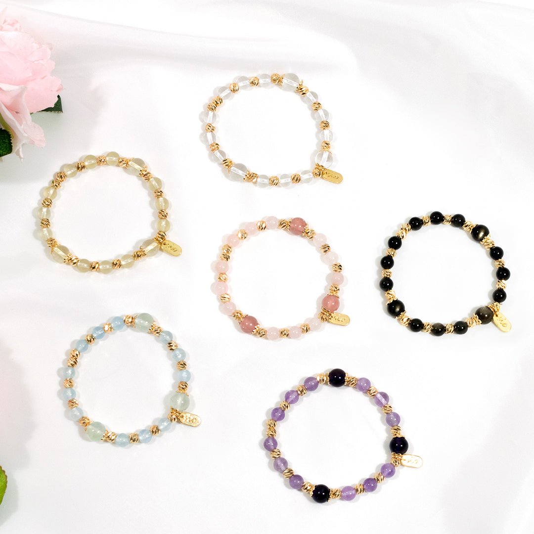 原創手鍊【虎哩旺】六款水晶手鍊可選