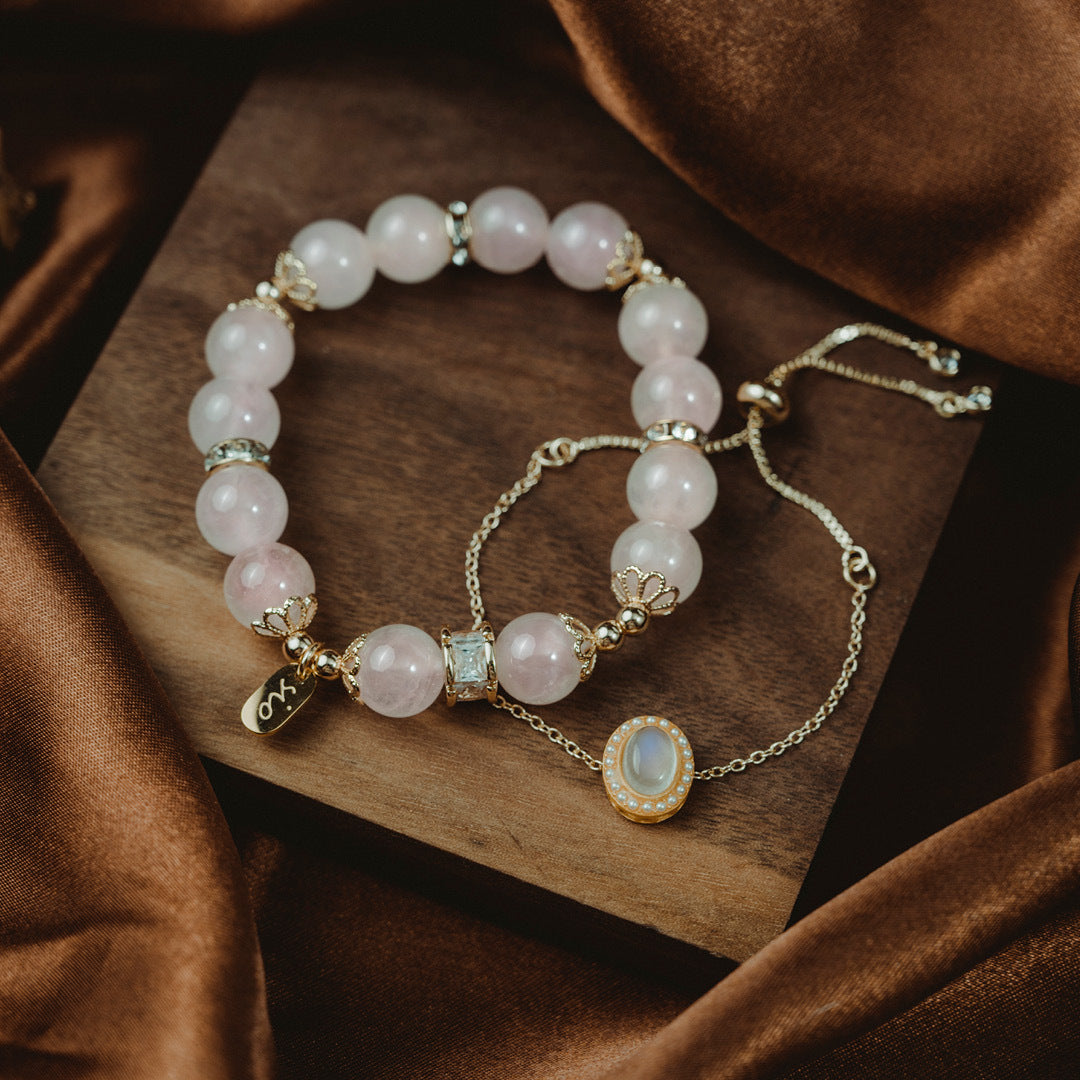 【牽心】雙鍊水晶手鍊/水晶手串-多種款式可選