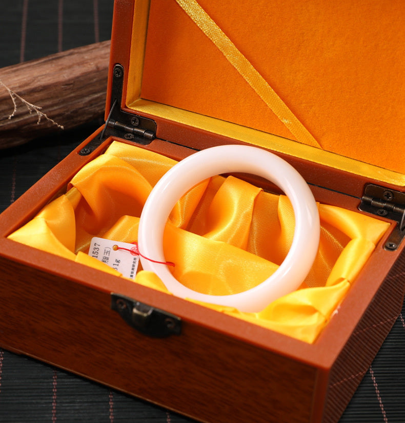 【玉鐲】天然和田玉(圓鐲/福鐲)