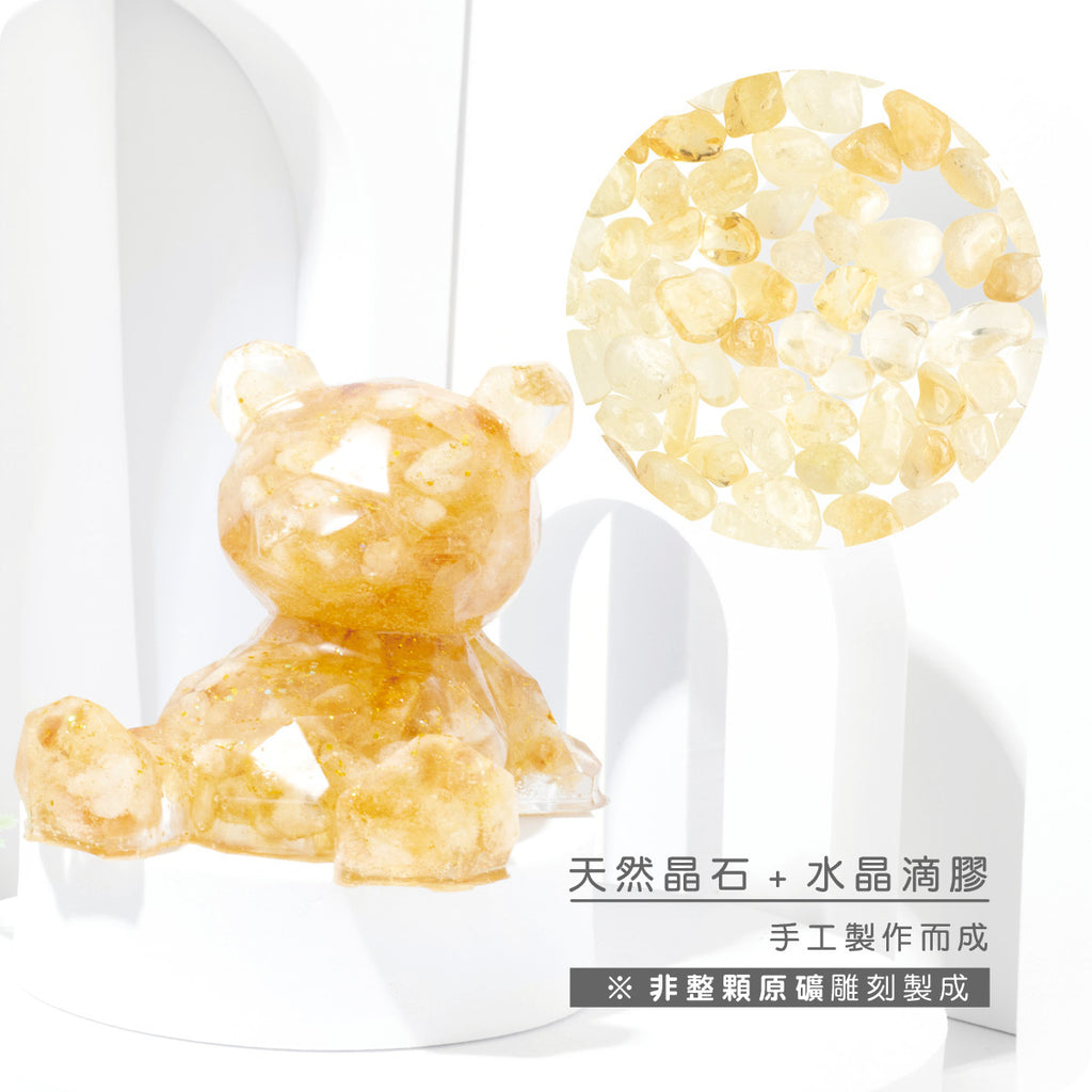許願萌寵【晶石能量萌寵】鑽石大熊