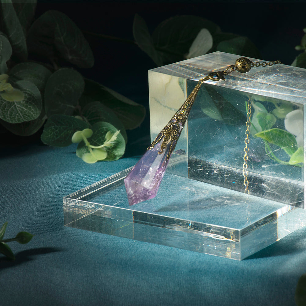 靈擺問事【水晶占卜靈擺】紫水晶靈擺