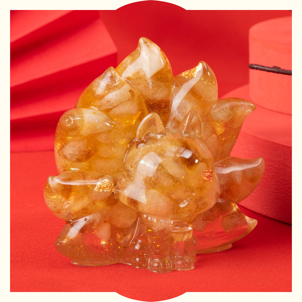 許願萌寵【晶石能量萌寵】黃水晶萌寵