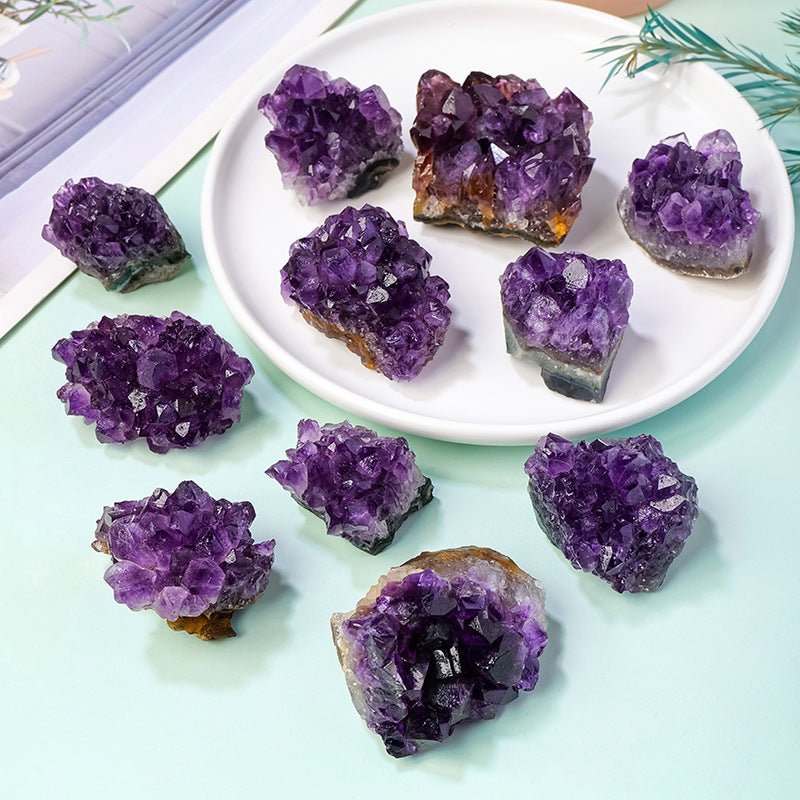 【礦藏】天然烏拉圭紫水晶塊