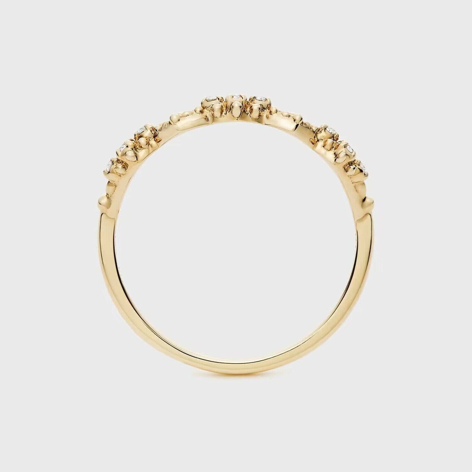 【輕奢】皇冠之詩-S925純銀+14K金白鋯石戒指