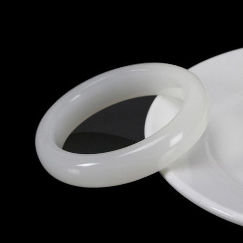 【玉鐲】新疆白玉-崑崙山金絲玉(圓鐲、福鐲)