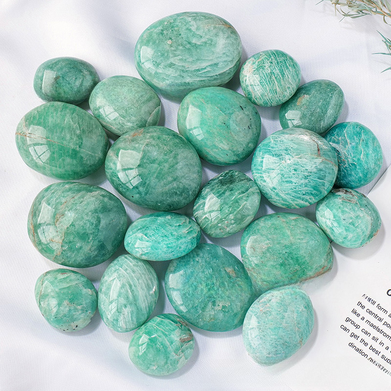 【礦藏】原礦天河石/隨身攜帶手把件(附絨布袋)