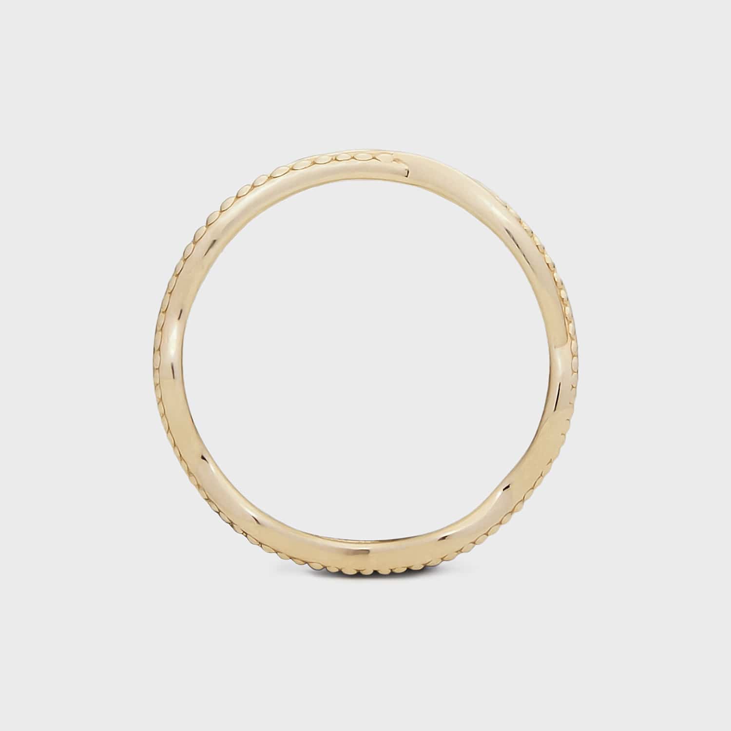 【輕奢】雲霓之舞-14K金+925純銀不規則戒指