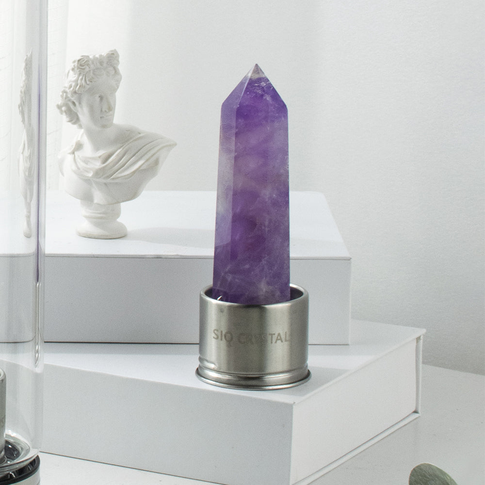 天然水晶柱【水晶能量晶柱】七種水晶可選