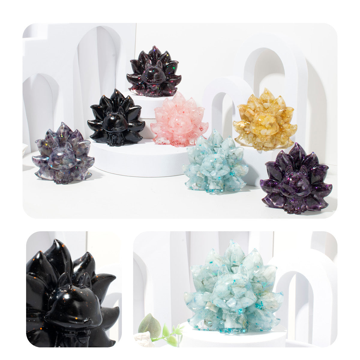 許願萌寵【晶石能量萌寵】桃花九尾狐