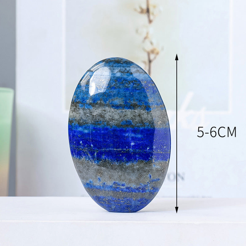 【礦藏】原礦青金石/隨身攜帶手把件(附絨布袋)