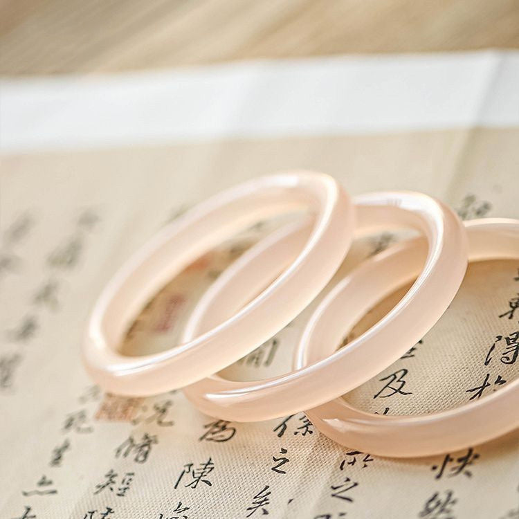 【玉鐲】少女西柚粉(阿富汗玉)